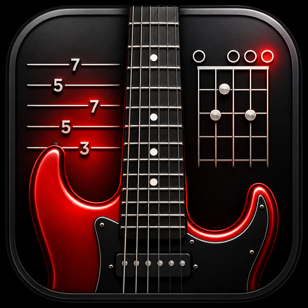Rock Guitar Tabs app icon