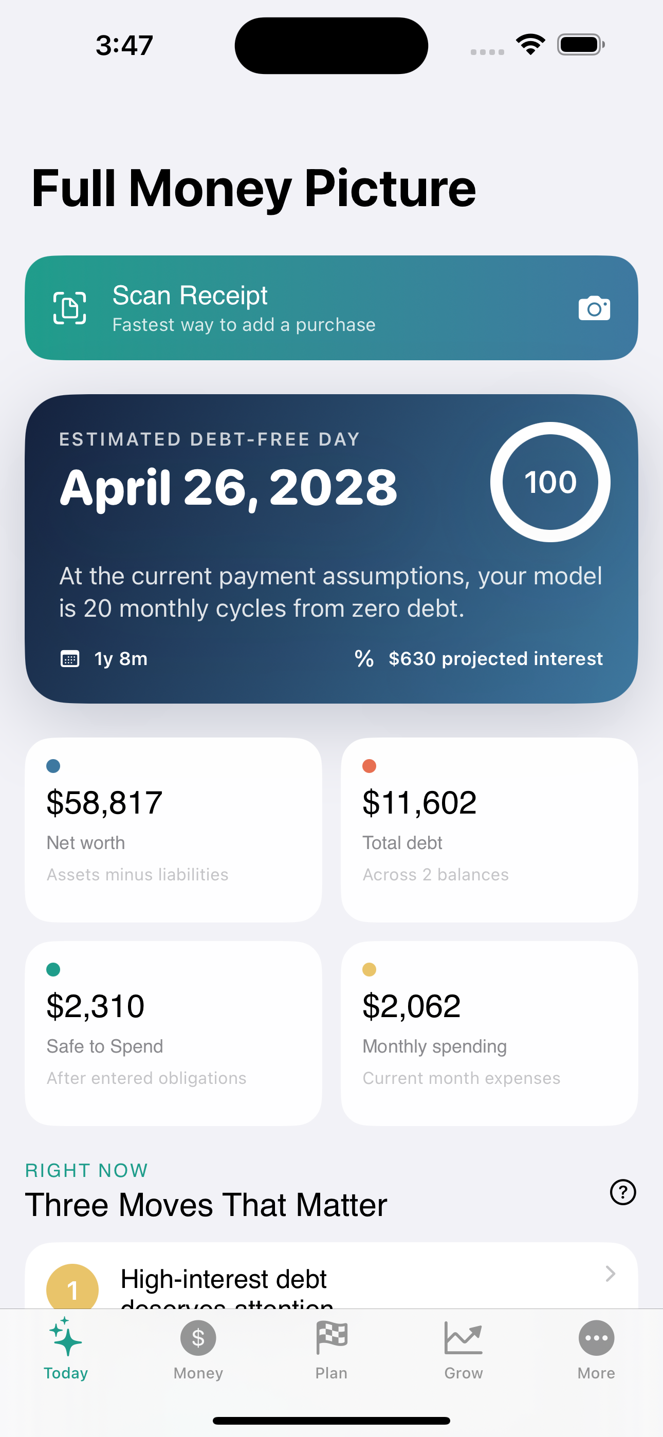 Full Money Picture screenshot
